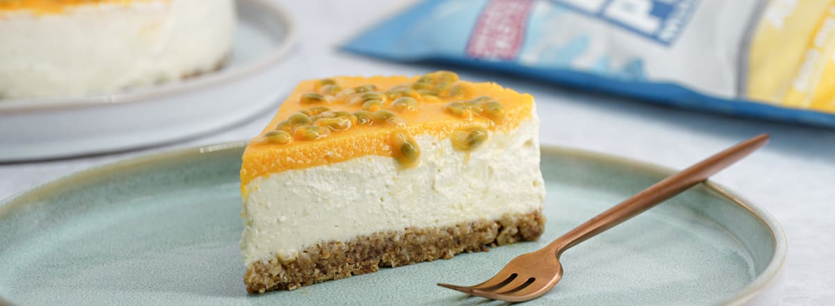 Cheesecake Pfirsich-Maracuja