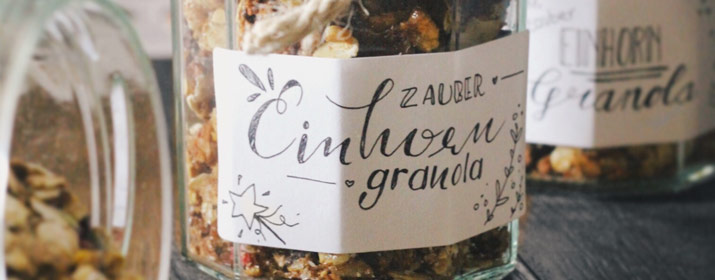 Granola mit Peanut Butter