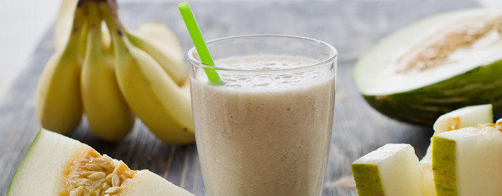 Gurke Melonen Smoothie