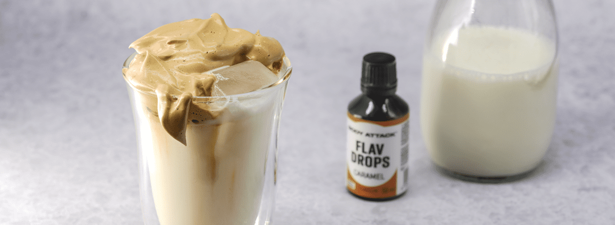 Protein Whipped Vanilla Ice Coffee