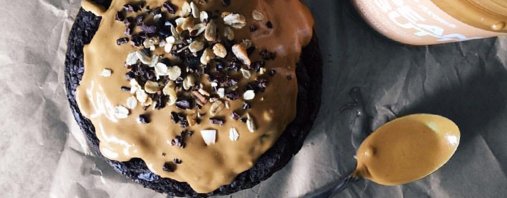Schokokuchen mit Peanut Butter