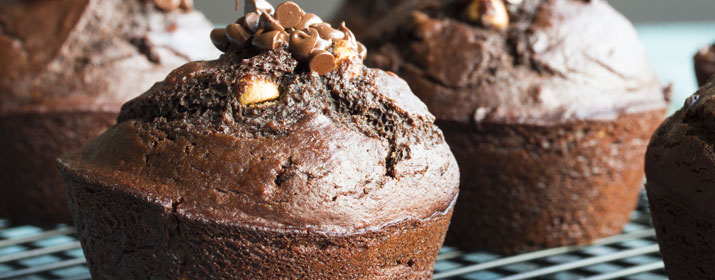 Schoko-Peanut-Muffin