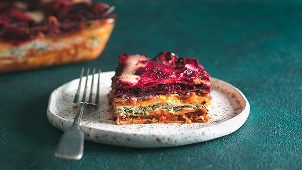 Regenbogen Lasagne