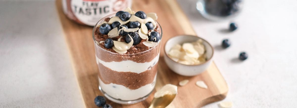 Schoko Oatmeal Schichtdessert