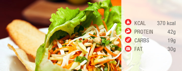 Knackiger Eisbergsalat
