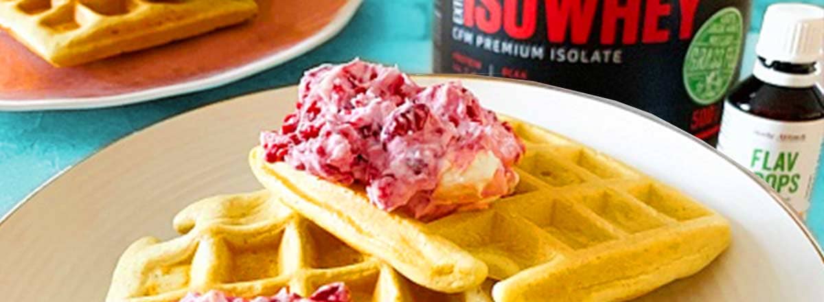 Protein Vanilla Waffle