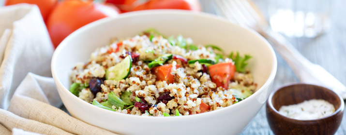 Gemüse Quinoa Pfanne