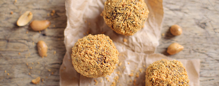 Protein Erdnussballs