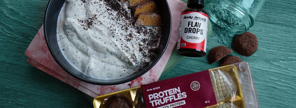 Kirsch Mohn Quark Bowl